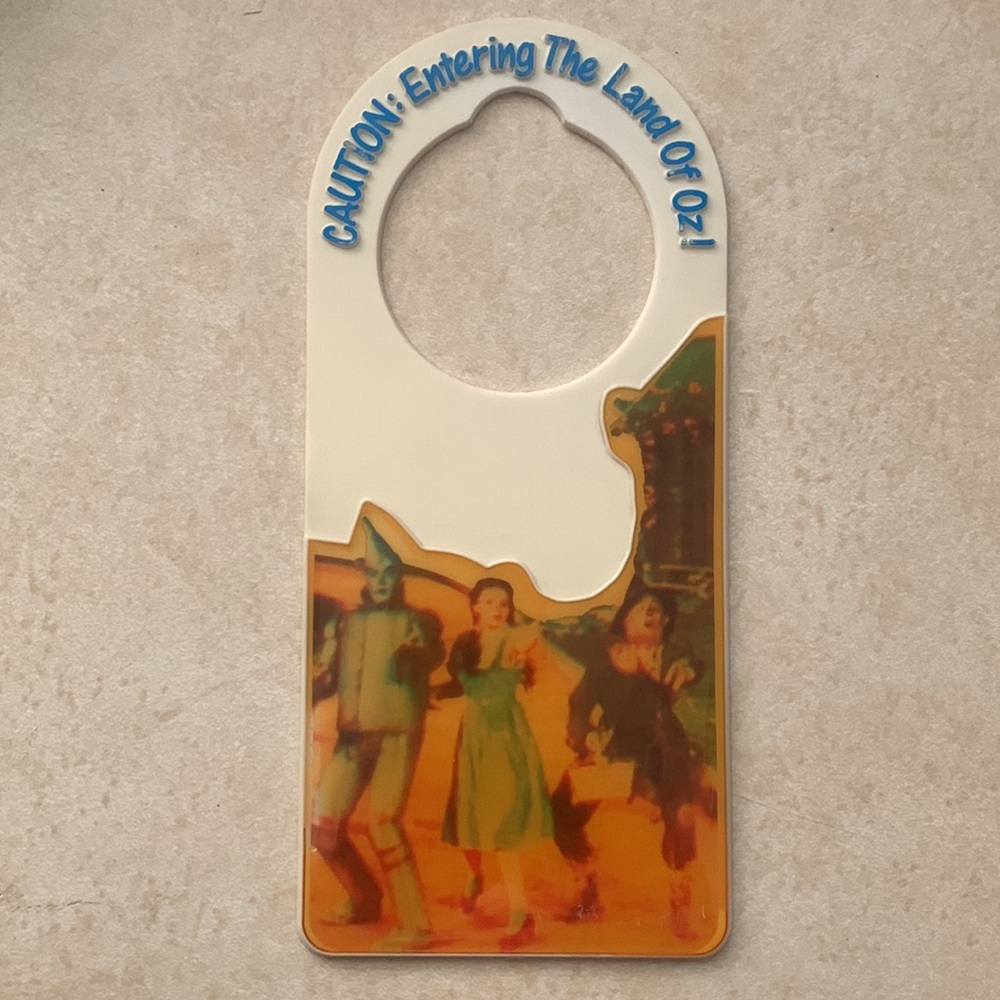 Wizard of Oz Doorknob Hanger - Vintage - Collectable